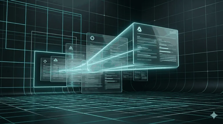 Commercial AI intelligence interface showing source, model, and performance signals
