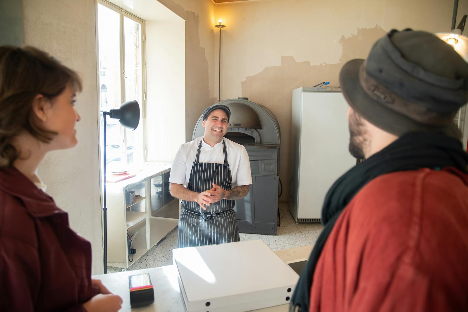 Restaurant service counter representing revenue leakage and guest conversion