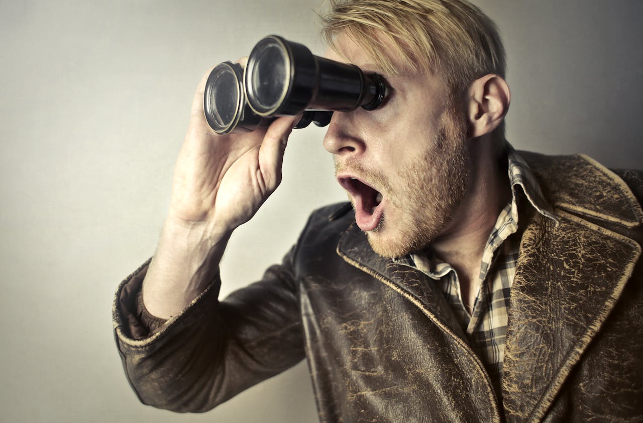 Market scanning and external signal review before growth investment